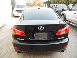 2008 LEXUS IS350 PREMIUM PKG BLACK 3.5 AT Z20295